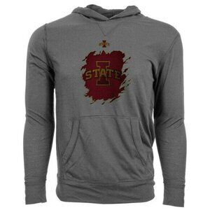 NCAA Iowa State Armstrong Hoodie Shirt, Steel Grey
